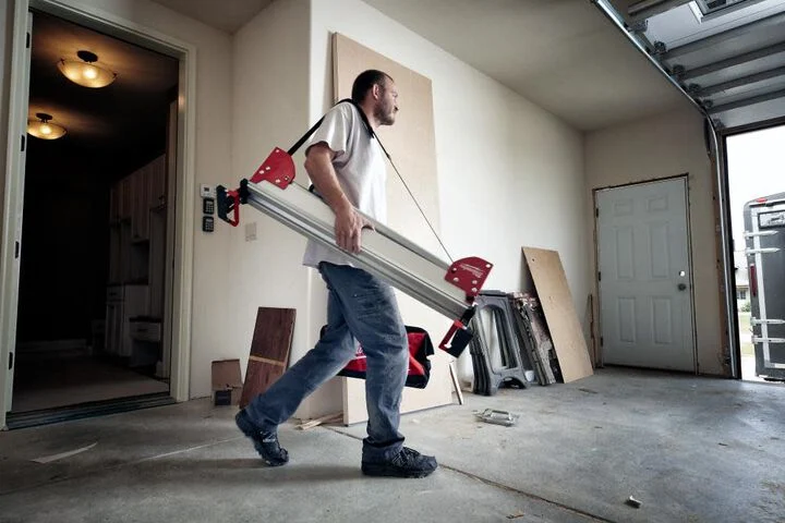 Milwaukee M18 10 Inch Miter Saw Kit with Battery, Folding Miter Saw Stand Bundle, large image number 9