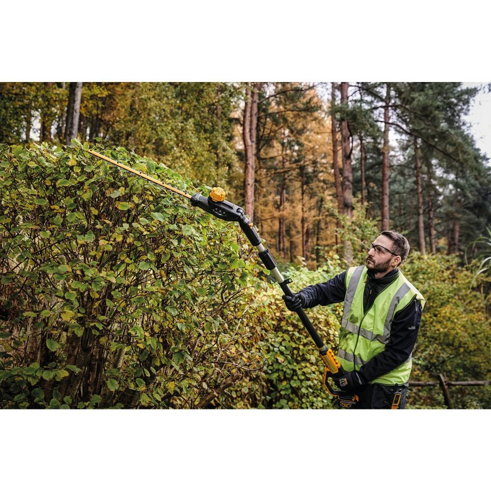 Dewalt 20v max pole sales hedge trimmer