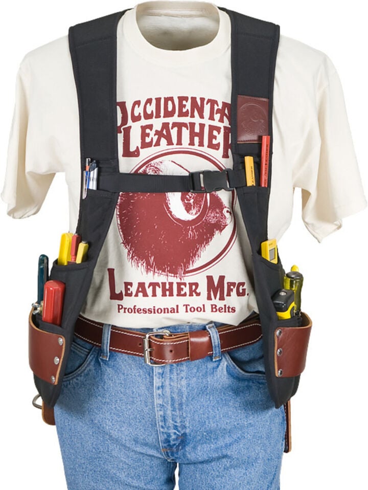 Occidental Leather 2500 Stronghold SuspendaVest - OSFM