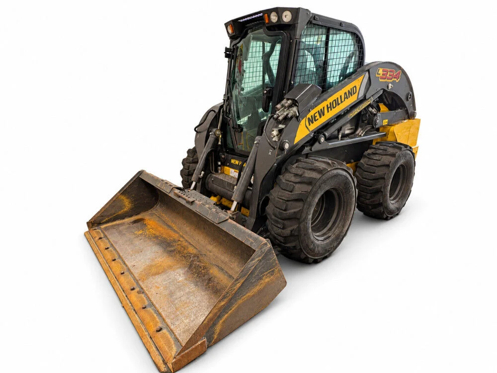 New Holland L334 90HP Wheeled Skid Steer Loader Used 2022, large image number 1