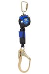 Werner 11 Ft Max Patrol Self-Retracting Lifeline with Steel Hook, small image number 1