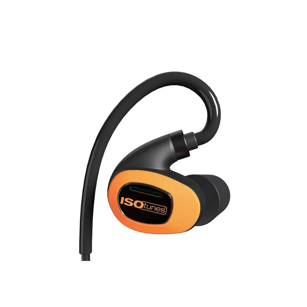 ISOtunes PRO 3.0 Bluetooth 27 dB Safety Orange Earbuds, large image number 2