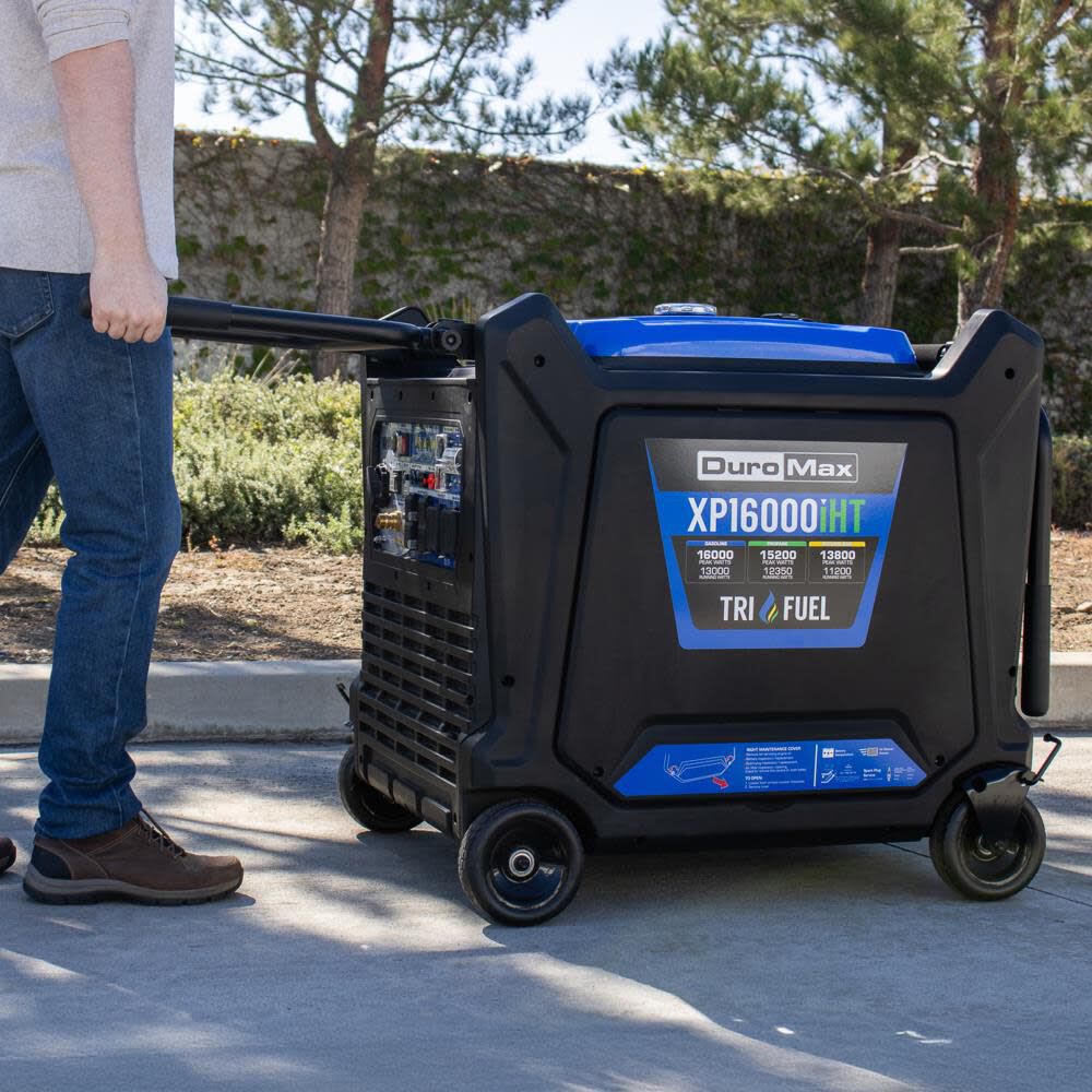 Duromax 16000 Watt Tri Fuel 49 State Portable Inverter Generator with CO Alert, large image number 7