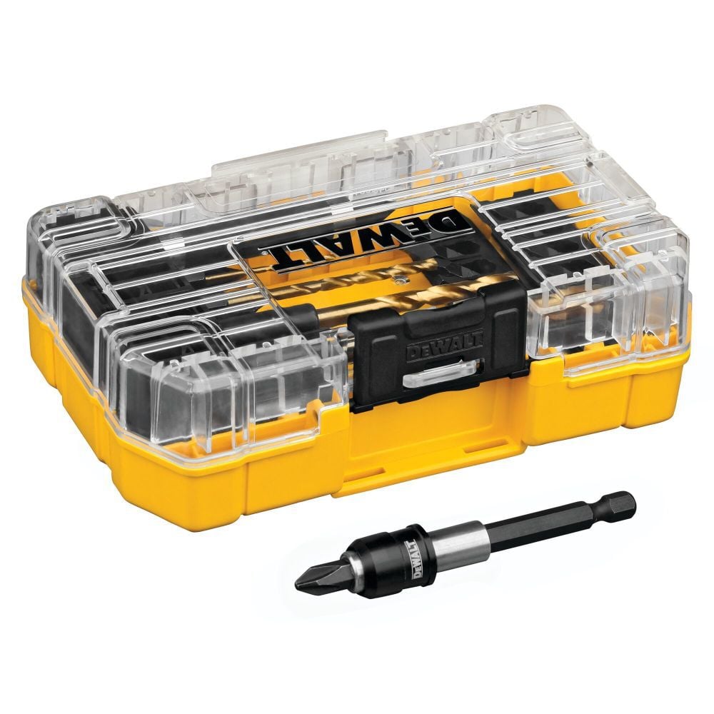 DEWALT Tough Grip Screwdriving and and Impact Drill Driver Bit Set with ToughCase+ 27 Pieces, large image number 5