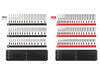 Tekton 3/8 Inch Shallow, Semi-Deep, and Deep 6 Point Sockets, Rails, 102 Pieces, small image number 2