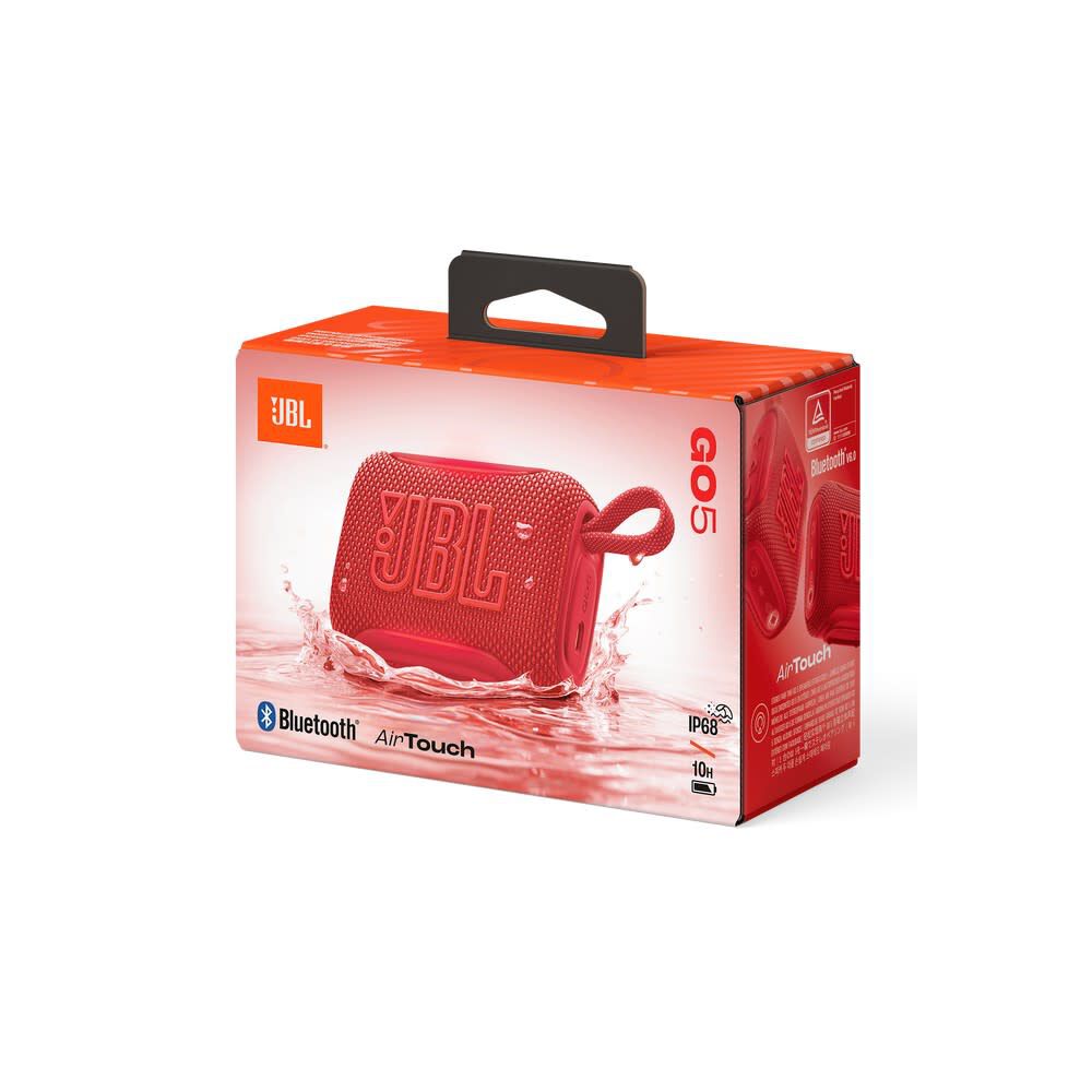 JBL Go 5 Red Bluetooth Portable Speaker, large image number 8
