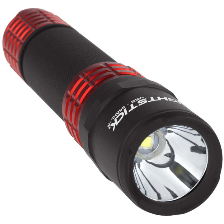 Nightstick USB Rechargeable Tactical Flashlight with Holster, Red, large image number 1