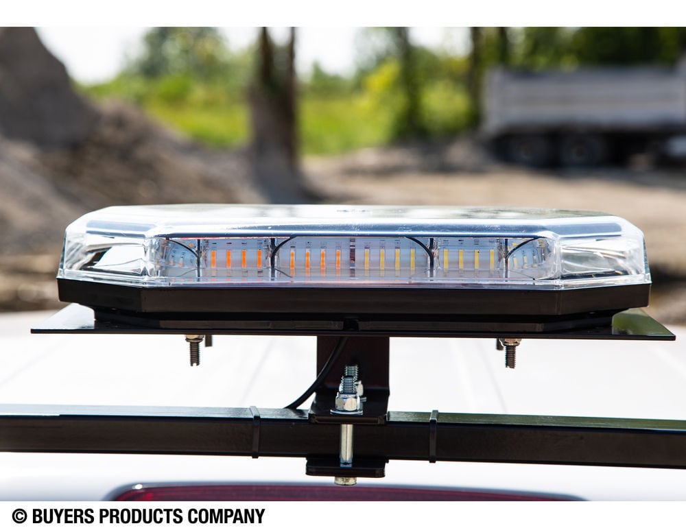 Buyers Products Company 15 Inch Octagonal LED Mini Light Bar Amber and Clear, large image number 7
