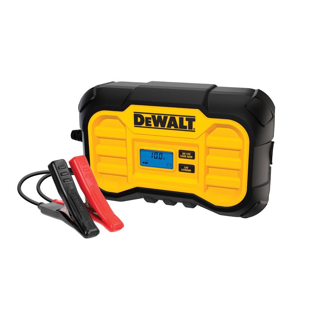 DEWALT 10 Amp Battery Charger Battery Maintainer Battery Trickle Charger, large image number 2