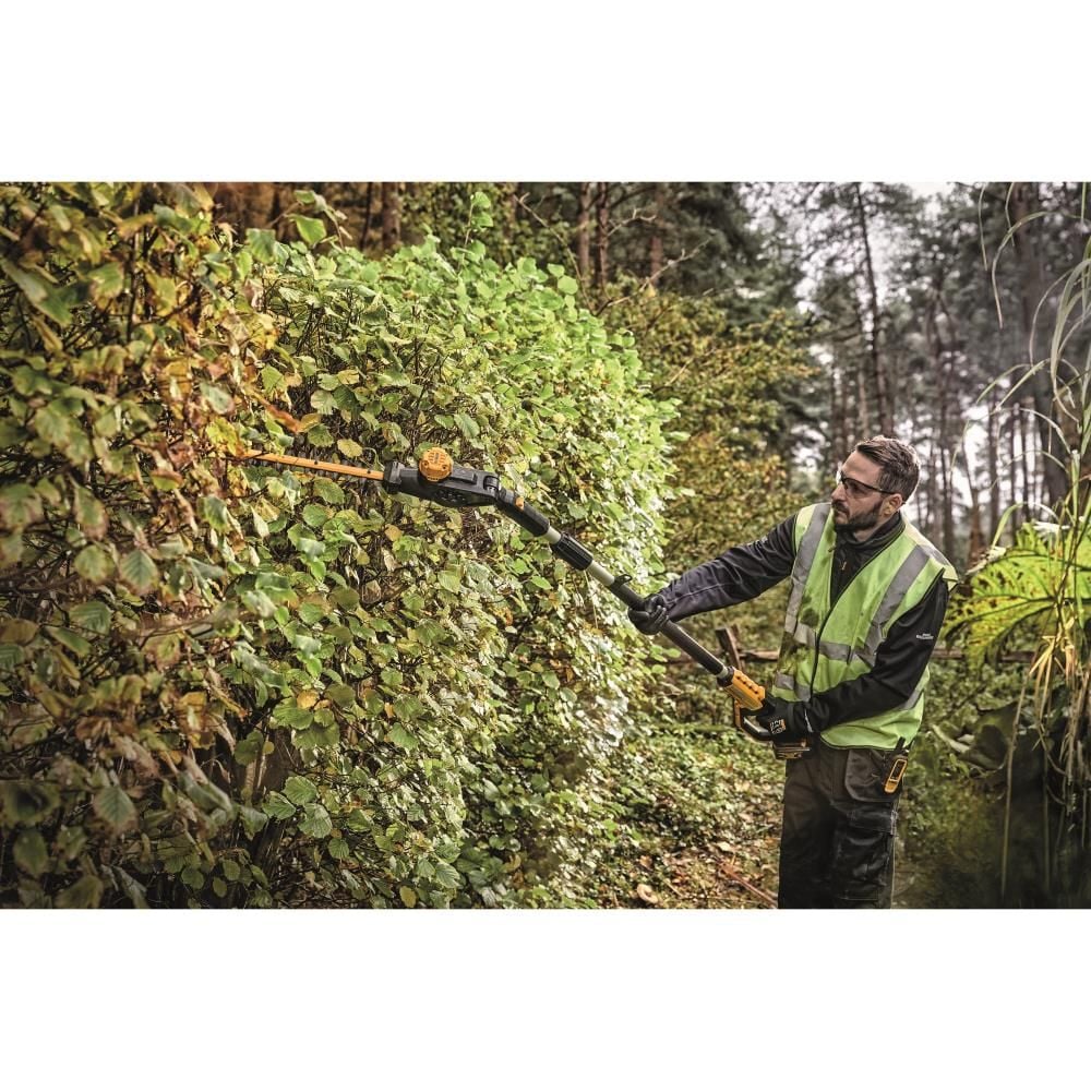 DEWALT 20V MAX Lithium-Ion Cordless Pole Saw and Pole Hedge Trimmer Combo Kit, large image number 14