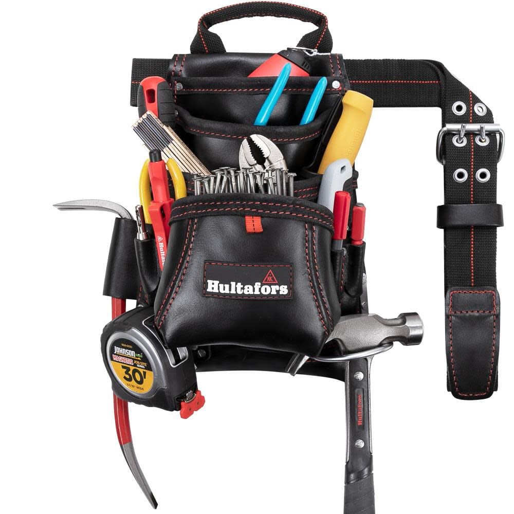 Hultafors Carpenters Leather Nail & Tool Bag – HT5433