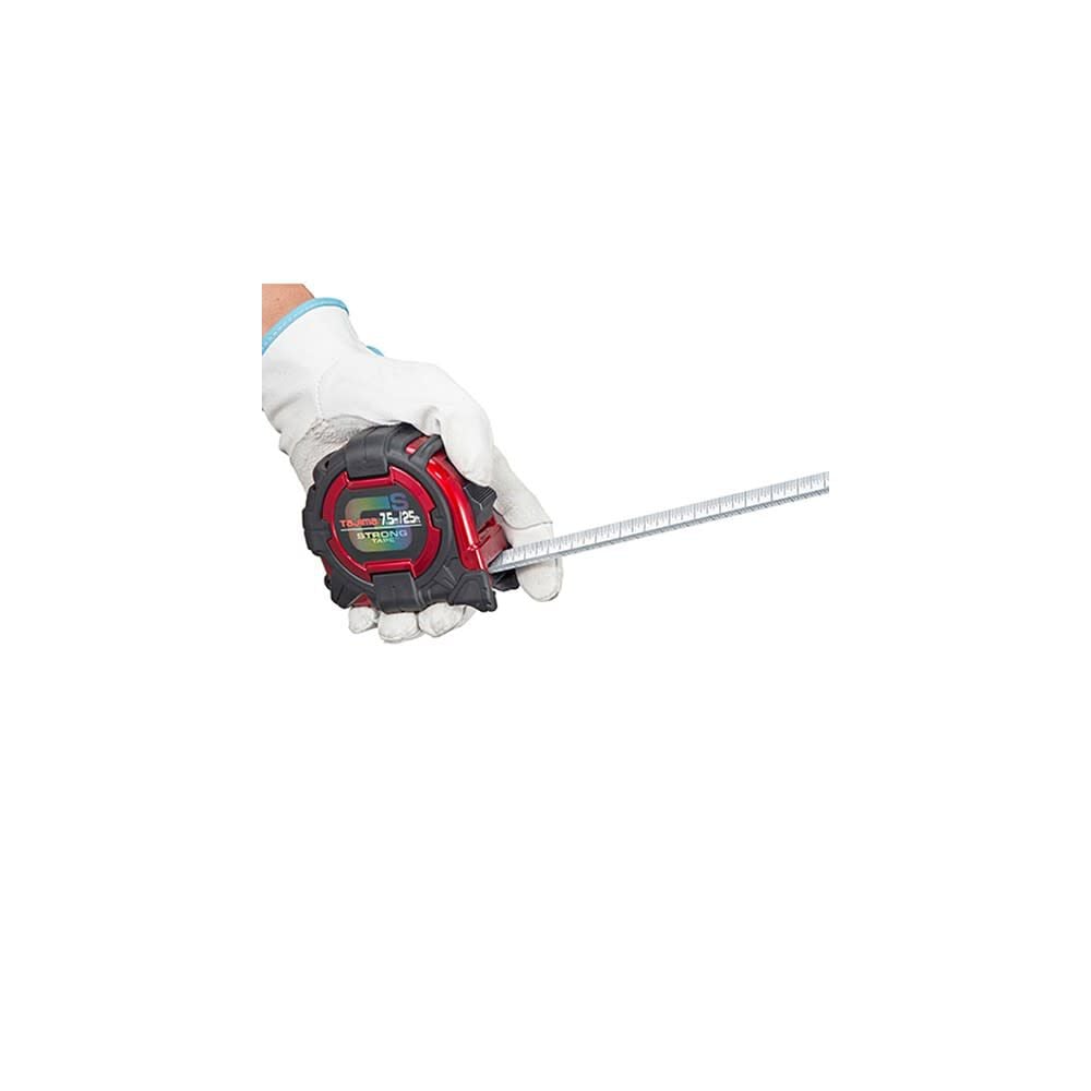 Tajima 25 Ft./7.5 m x 1.1 In. Extra Stiff Dual Sided Blade Measure Tape, large image number 3