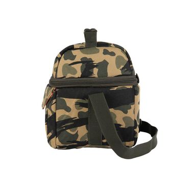 Carhartt Insulated 12 Can Two Compartment Lunch Cooler, One Size, Blind Duck Camo, large image number 2