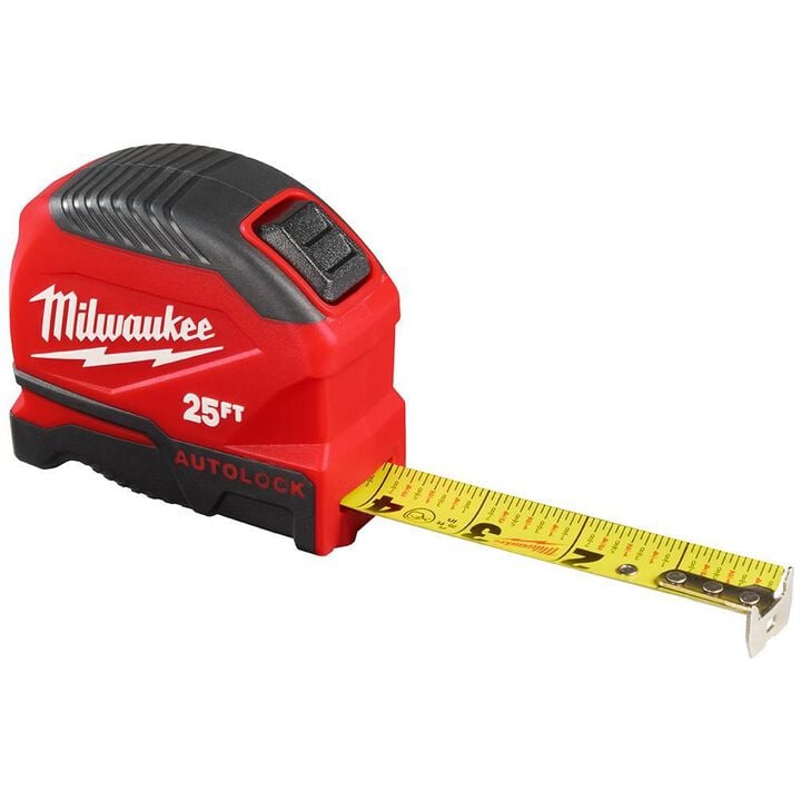 Milwaukee 25 Ft. Auto-Lock Tape Measure