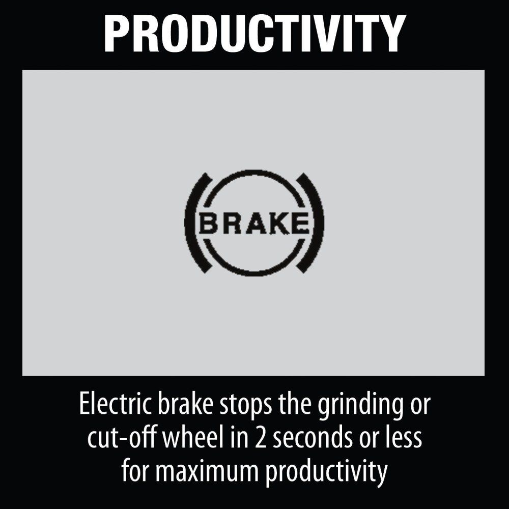 Makita 18V LXT 4 1/2 / 5in Cut Off/Angle Grinder with Electric Brake (Bare Tool), large image number 11