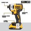 DEWALT 20V MAX 2 Tool Kit Including Hammer Drill/Driver with FLEXV Advantage, small