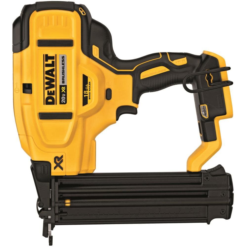 DEWALT 20 V MAX XR 18 Gauge Brad Nailer – (Bare Tool) – DCN680B