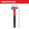 Milwaukee Lineman Hammer 4 in 1, small image number 3