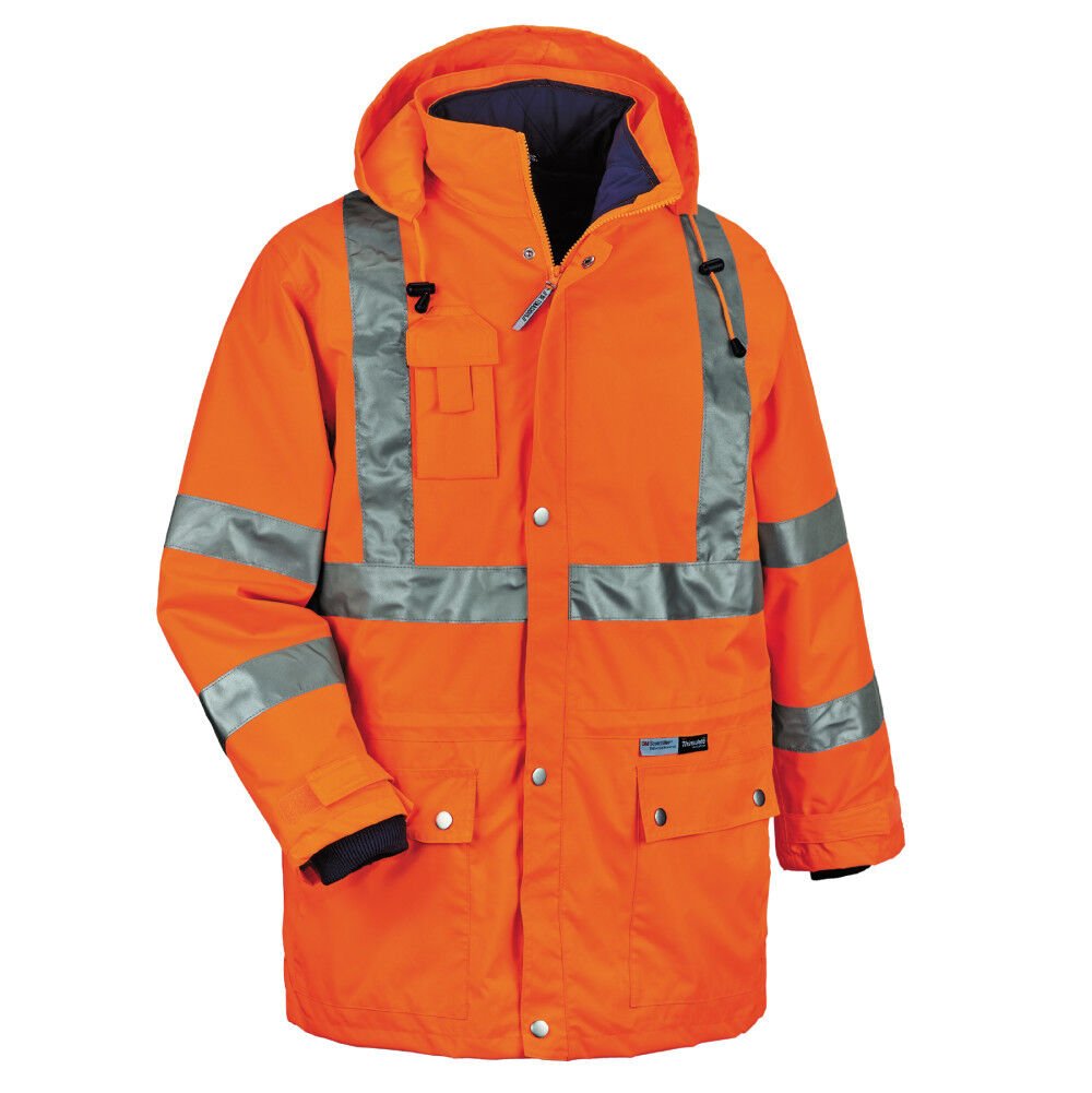 Ergodyne GloWear 8385 Class 3 4-in-1 Jacket Size 2XL – 24376