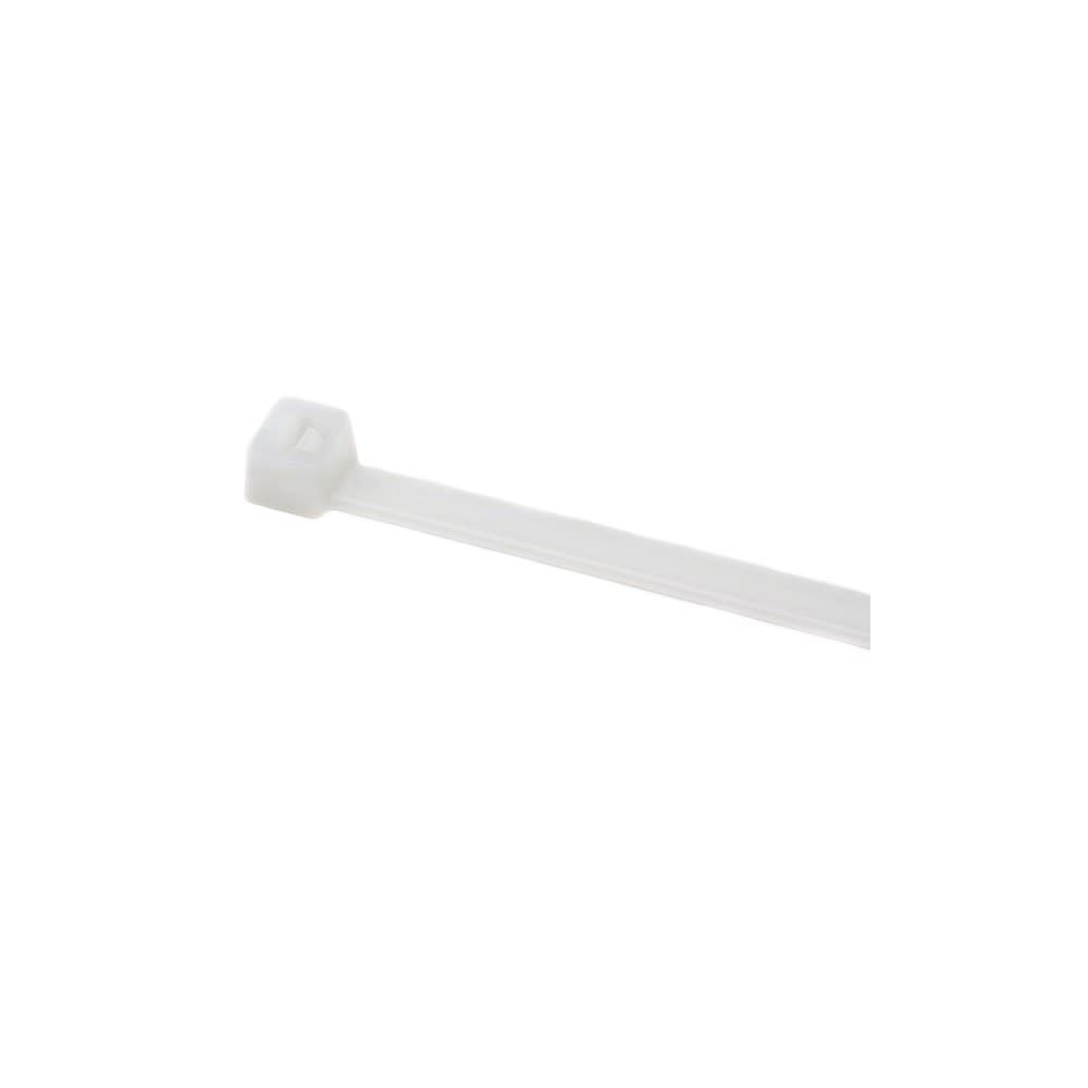 HellermannTyton PA66 Natural 50 Lbs Tensile 12 in Long UL Rated Cable Tie 100qty, large image number 1