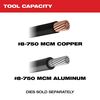 Milwaukee M18 FORCE LOGIC 750 MCM Crimper Kit - Reconditioned, small image number 4