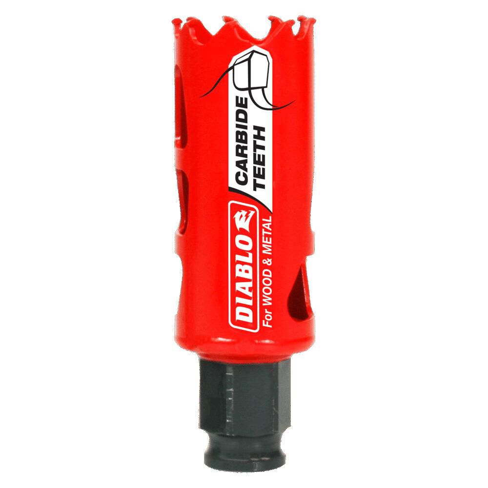 Diablo Tools 1-1/8in (29mm) Carbide-Tip Wood & Metal Holesaw, large image number 1