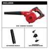 Milwaukee M18 Compact Blower (Bare Tool), small image number 2
