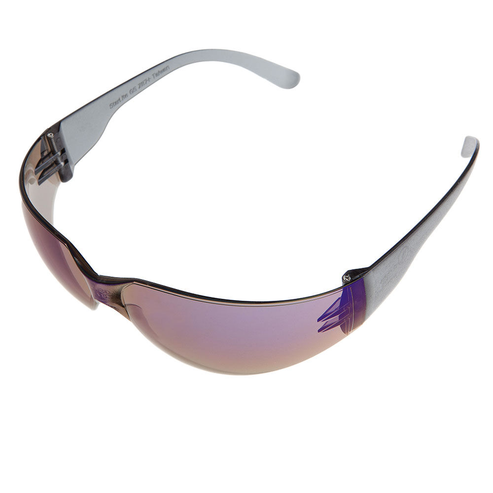 Forney Industries Safety Glasses, Blue Mirror Lens, 10 Pairs, large image number 1