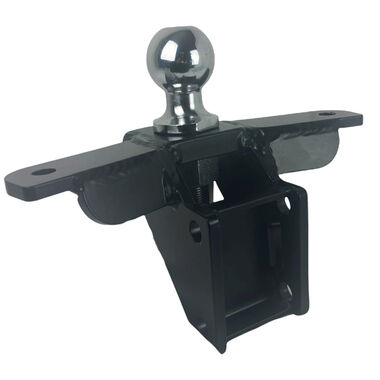 Shocker Hitch HD 20K 2.5 Inch Air Receiver Hitch & Raised Sway Bar Tab Ball Mount 2-5/16 Inch Hitch Balls