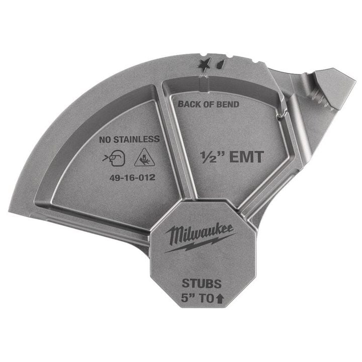 Milwaukee 1/2 Inch EMT Conduit Bending Shoe, large image number 6