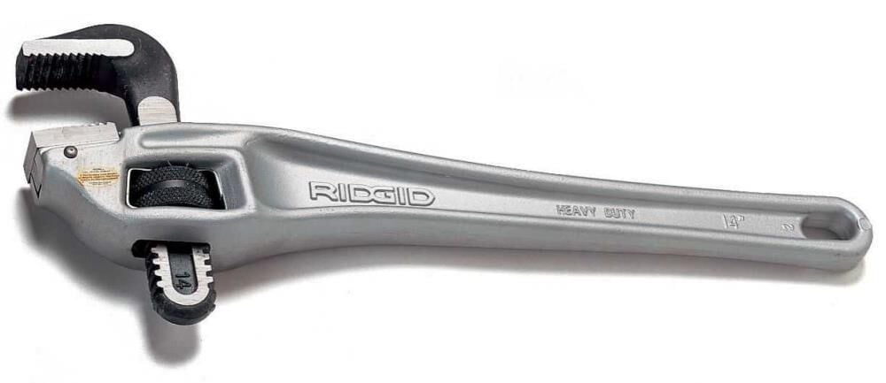 Ridgid 18 In Aluminum Offset Pipe Wrench, large image number 1