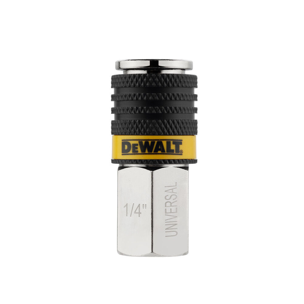 DEWALT 1/4 Inch Universal 3-in-1 Female Coupler, large image number 1