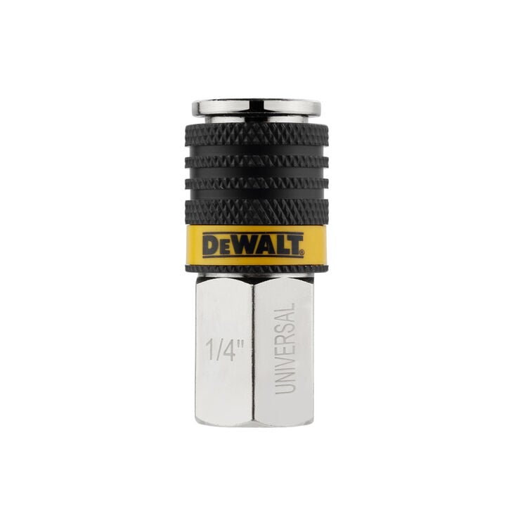 DEWALT 1/4 Inch Universal 3-in-1 Female Coupler