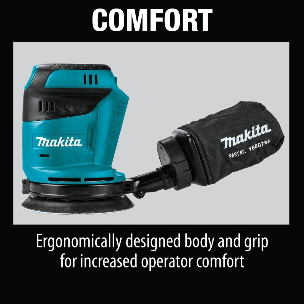Makita 18V LXT Lithium-Ion Cordless 5 in. Random Orbit Sander (Bare Tool), large image number 8