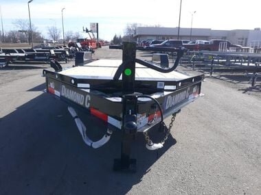 Diamond C 22 Ft. x 82 In. Low Profile Hydraulically Dampened Tilt Trailer, large image number 2