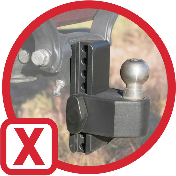 Rock Tamers Shin Tamer Hitch Mount for Mudflap System, large image number 2