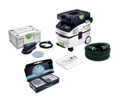 CT MIDI/ETS EC/GR/FIS/US Sanding Set with Sander and Dust Extractor