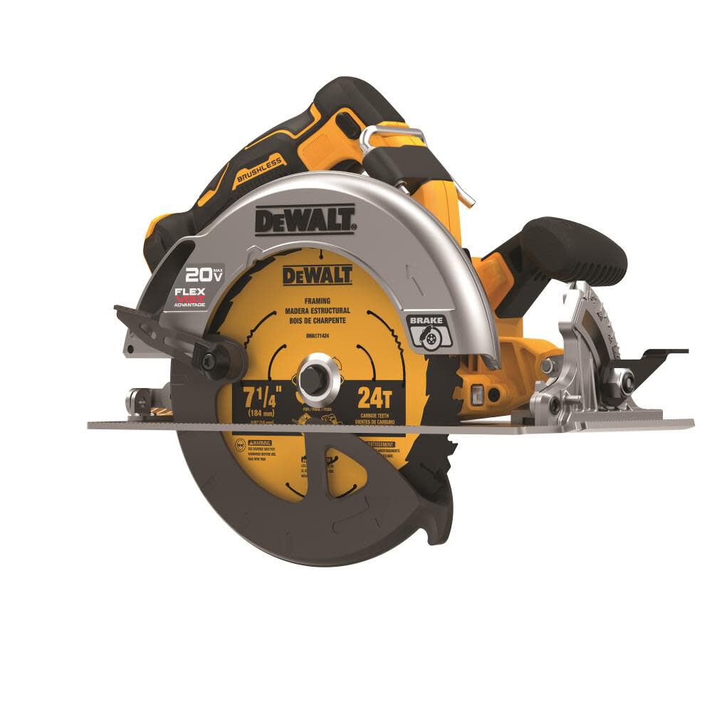 DEWALT Promotional FLEXVOLT Advantage 20V MAX 7-1/4in Cordless Circular Saw - (Bare Tool), large image number 1