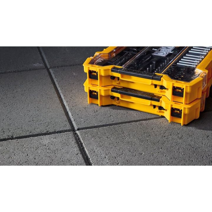 DEWALT TOUGHSYSTEM Mechanics Tool Set 1/4in 3/8in Drive 131pc, large image number 5
