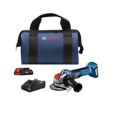 Bosch 18V X-LOCK 4 1/2in Angle Grinder Kit