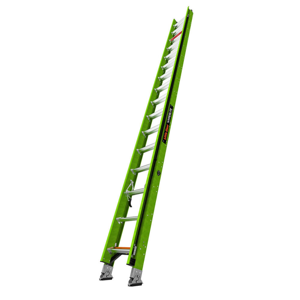Little Giant Safety HyperLite 32 ft Type IAA Fiberglass Extension Ladder – 17932