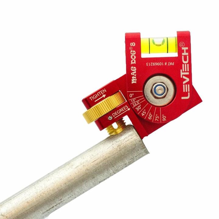LevTech Mag Dog Red 8-in-1 Conduit Bending Level, large image number 5