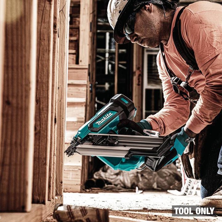Makita 40V Max XGT Brushless Cordless 30 Degree Clipped Head 3-1/2 Inch Framing Nailer (Bare Tool), large image number 7
