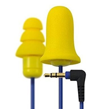 Plugfones Contractor Yellow Earbuds