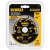 DEWALT 4-1/2 Inch XP Turbo Segmented Diamond Blade, small image number 3