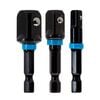 Spyder Impact Socket Adapter Set, 1/4, 3/8, 1/2 Inch Square Drive, 3 Pieces, small image number 1