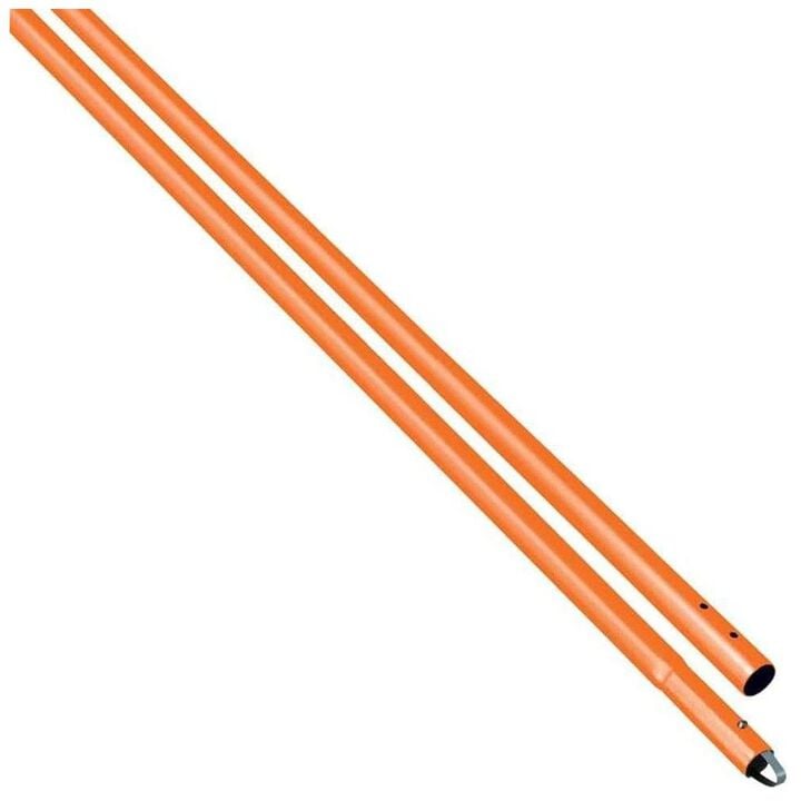 Kraft Tool Co 1-3/8 Inch x 6 Ft. Aluminum Swaged Button Bull Float Handle, large image number 1