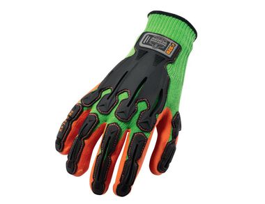 Ergodyne 920 Nitrile Dipped Dorsal-Impact Reducing Gloves XL, large image number 0
