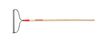 Razorback 16 Inch 15 Tine Bow Head Rake with 66 Inch Wood Handle, small image number 3