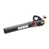 Worx 12-Amp 600-CFM 110-MPH Medium-Duty Corded Electric Leaf Blower, small